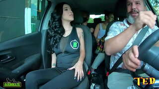 Ella são paulo nu en el cotxe i vol fer la seva primera pel·lícula porno