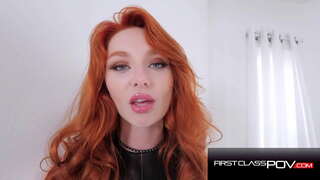 Caol Áilleacht Redhead Lacy Lennon I POV Fucking Tréan